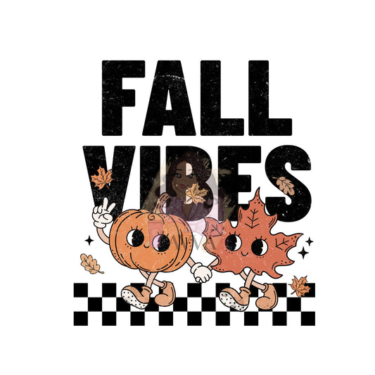309 - Fall Vibes UV DTF Decal
