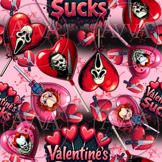 747 - V Day Sucks - Vinyl + Wrap + Decal