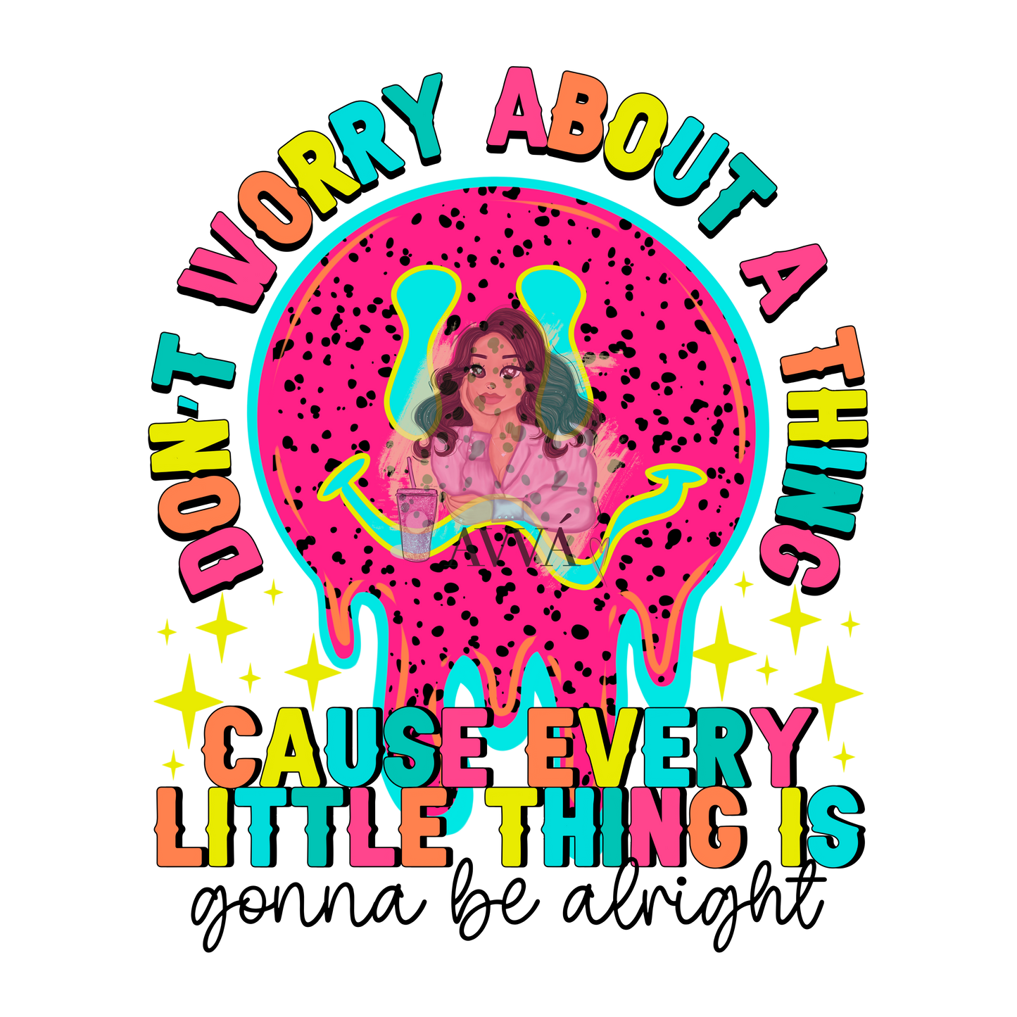 Worry Bout a Thing Vinyl + Decal Set