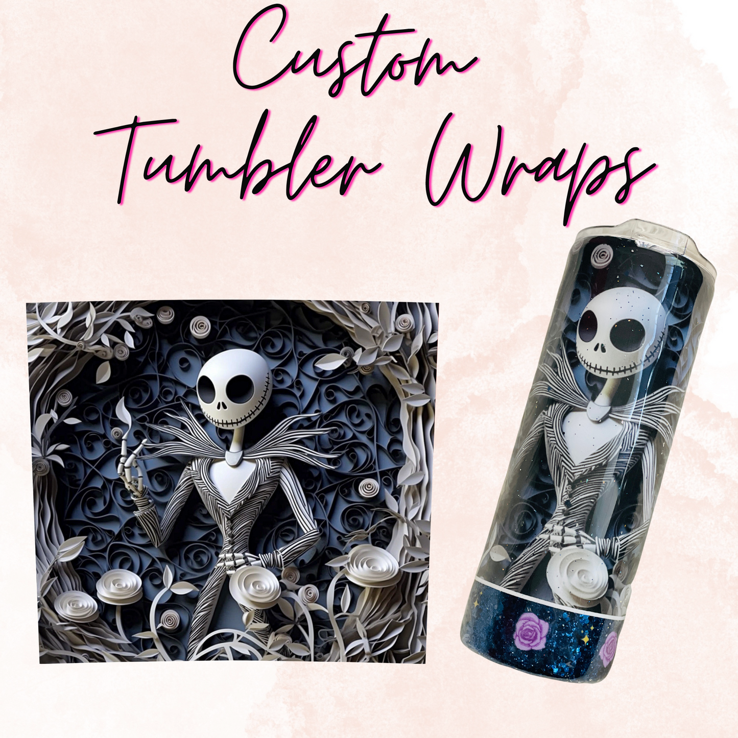 Custom Tumbler Wrap