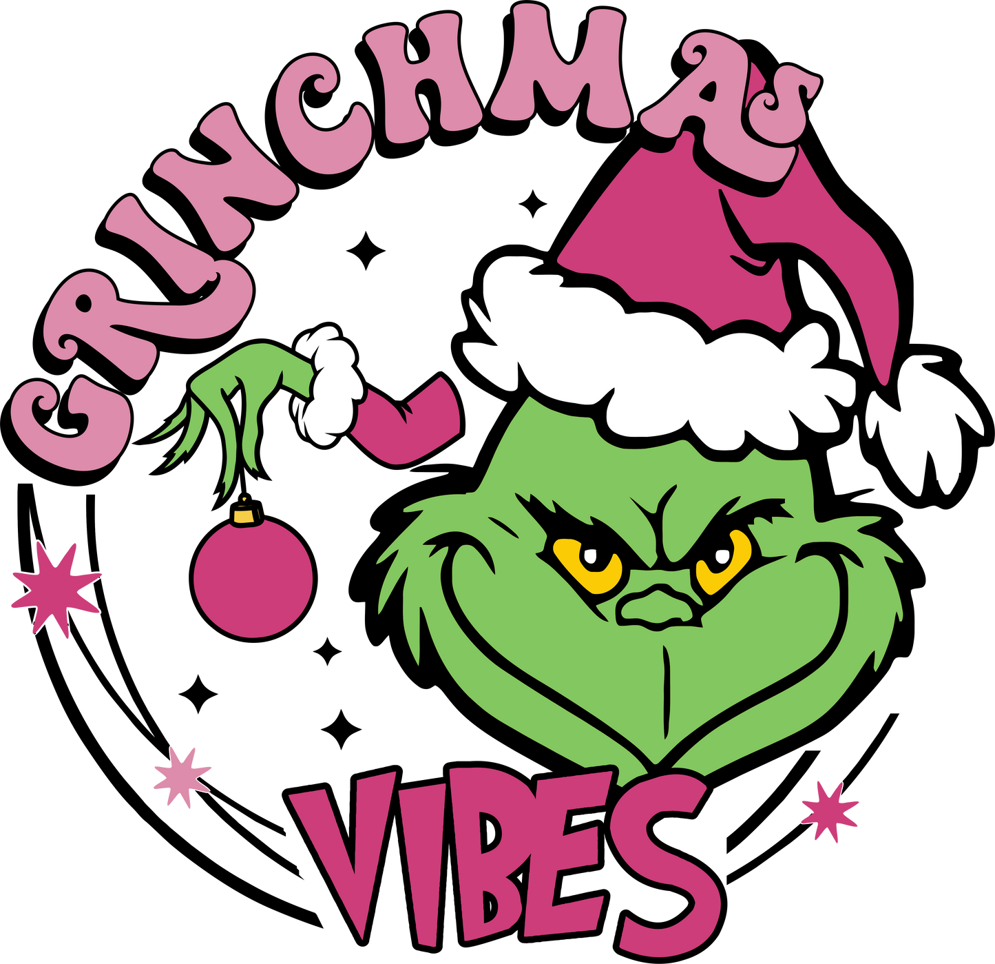 513 - Grumpy G Vibes UV DTF Decal