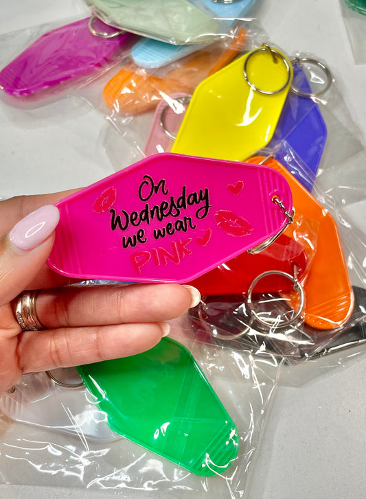 Motel Keychain Blank