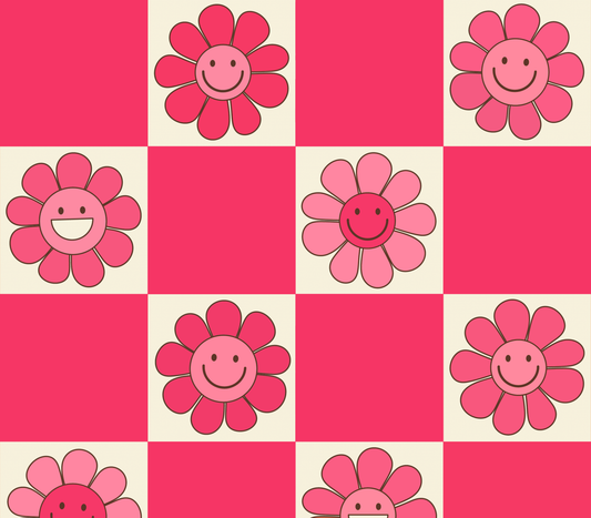 Pink Flower Quilt