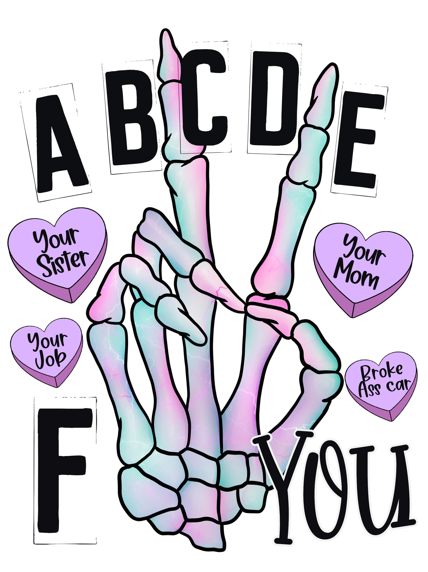 ABCDE-F-U
