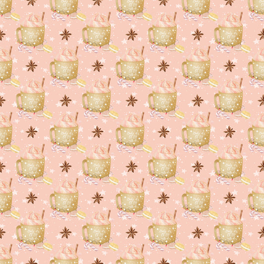 Baby It's Cold Pink and Gold
