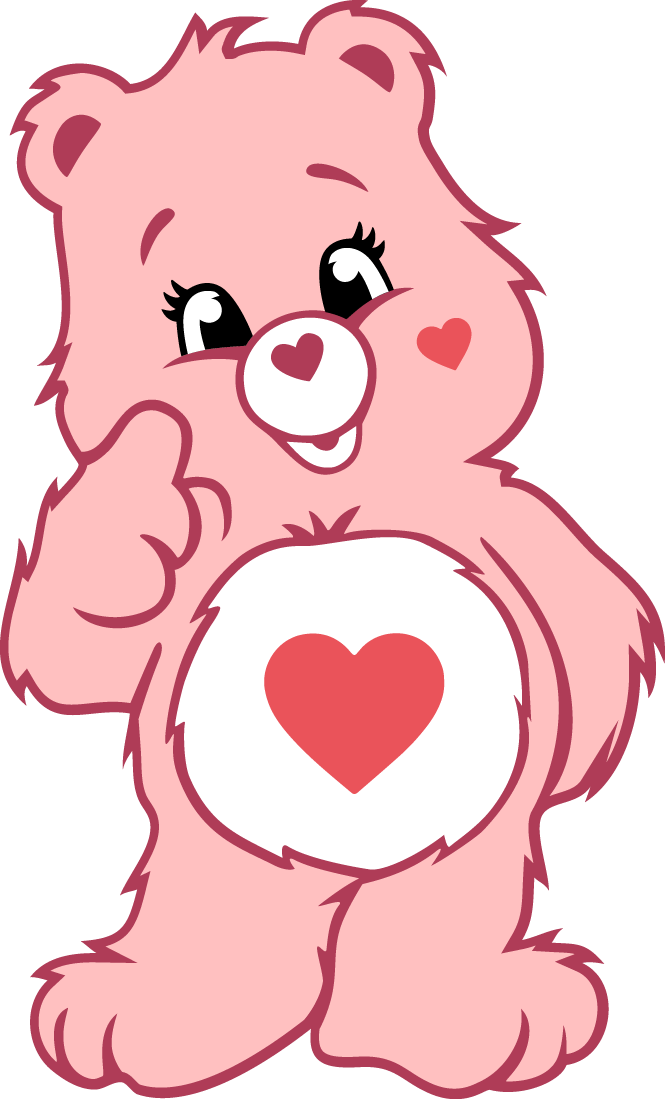 21a - Cute Heart Bear Libbey Decal