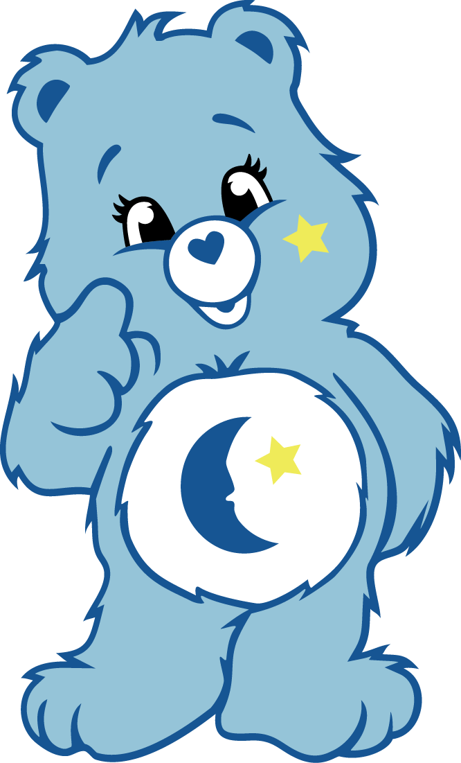 22a - Cute Moon Bear Libbey Decal