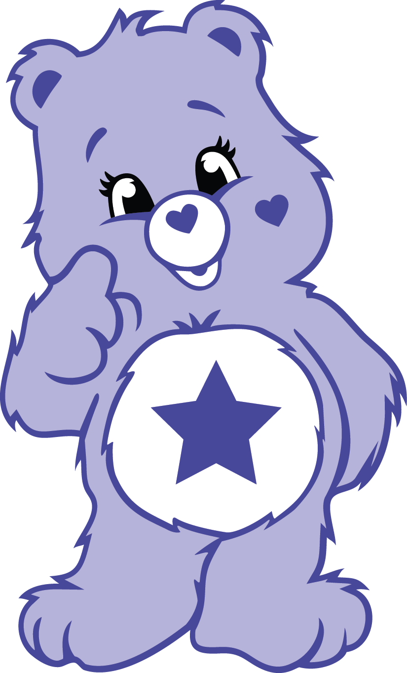Cute Star Bear Decal