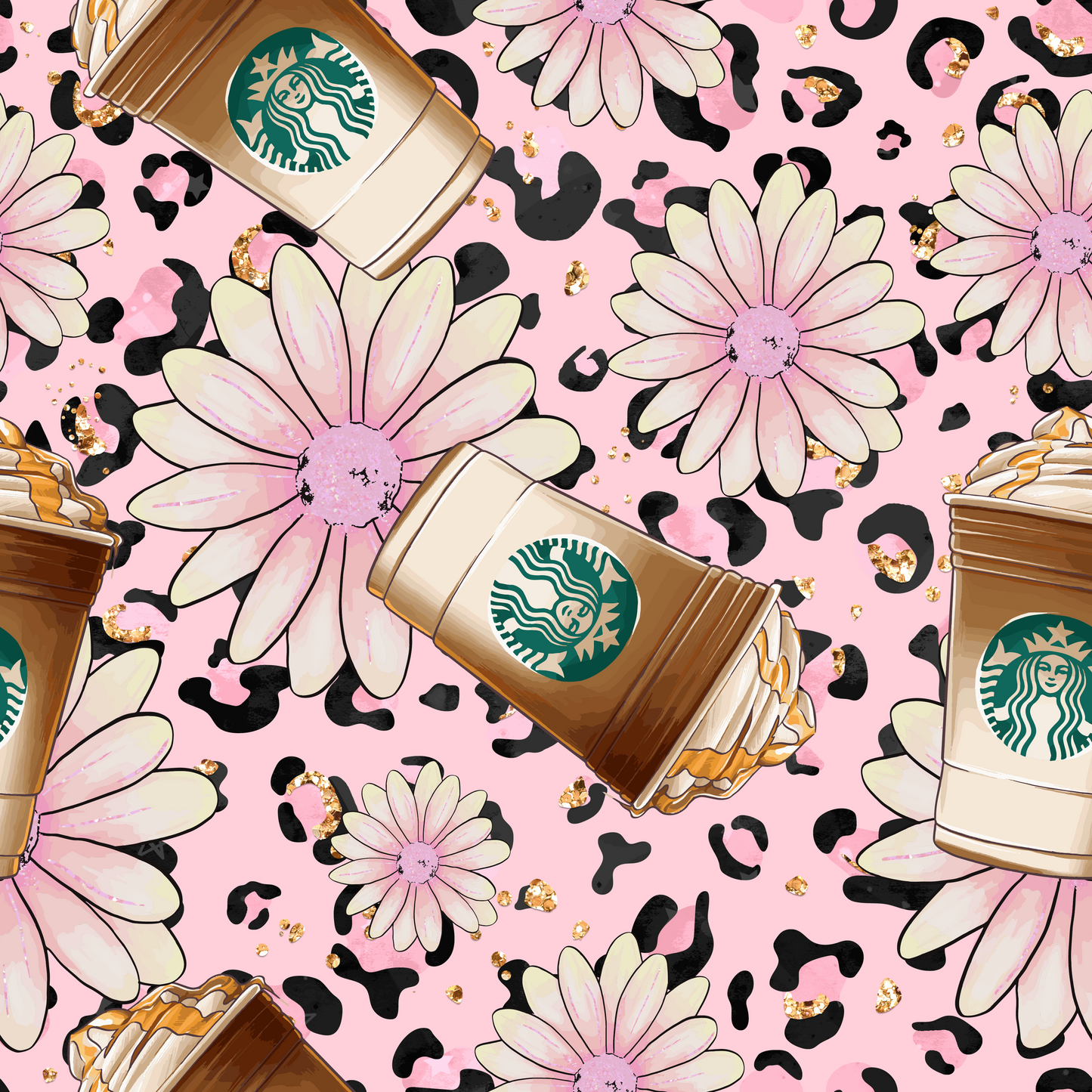Floral Starbies 12x12