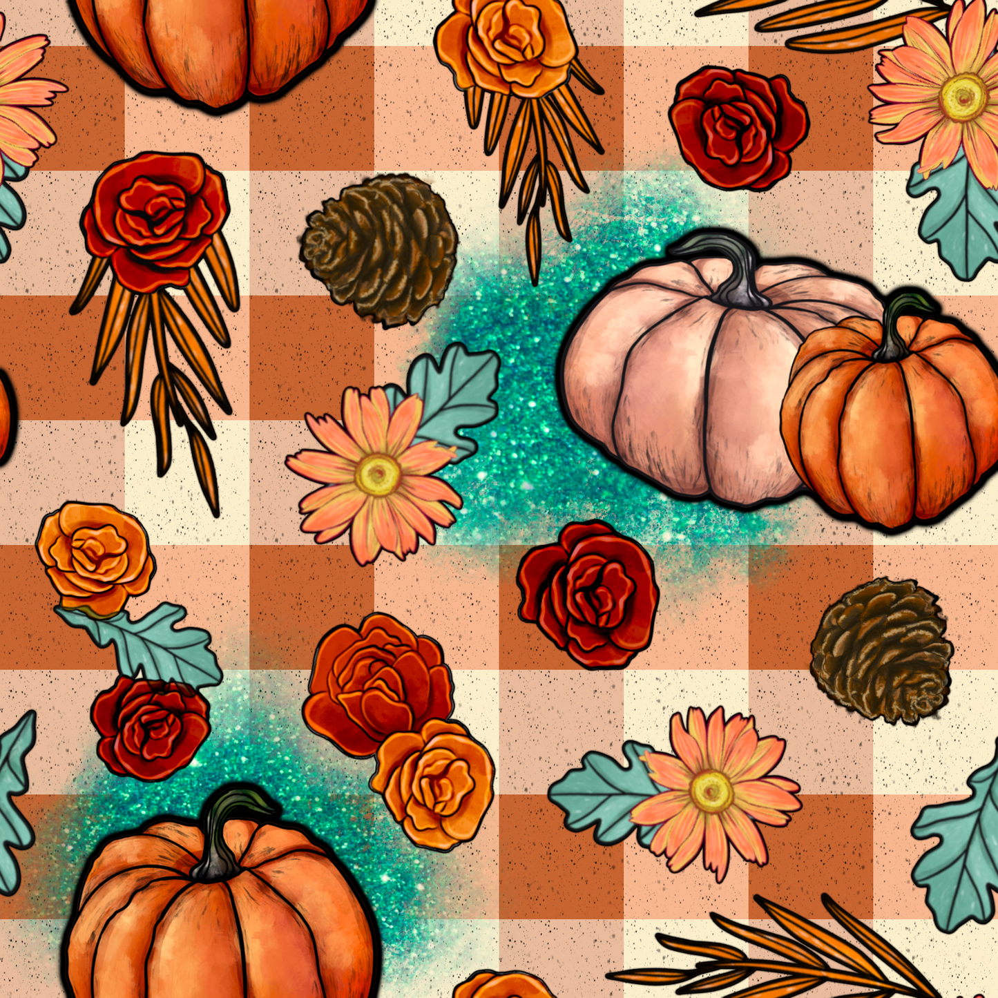 Floral Pumpkins