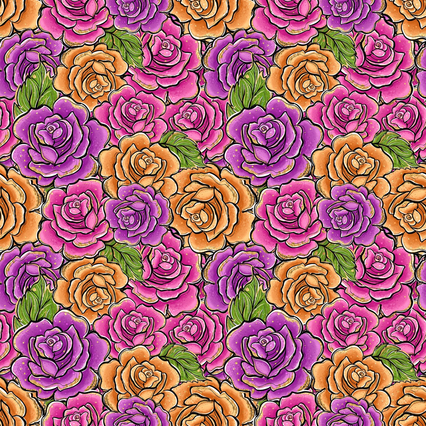 Halloween Roses
