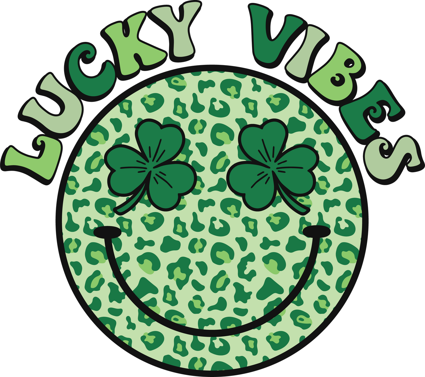 Lucky Vibes Decal