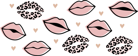 68a - Mauve Leopard Lips 16oz