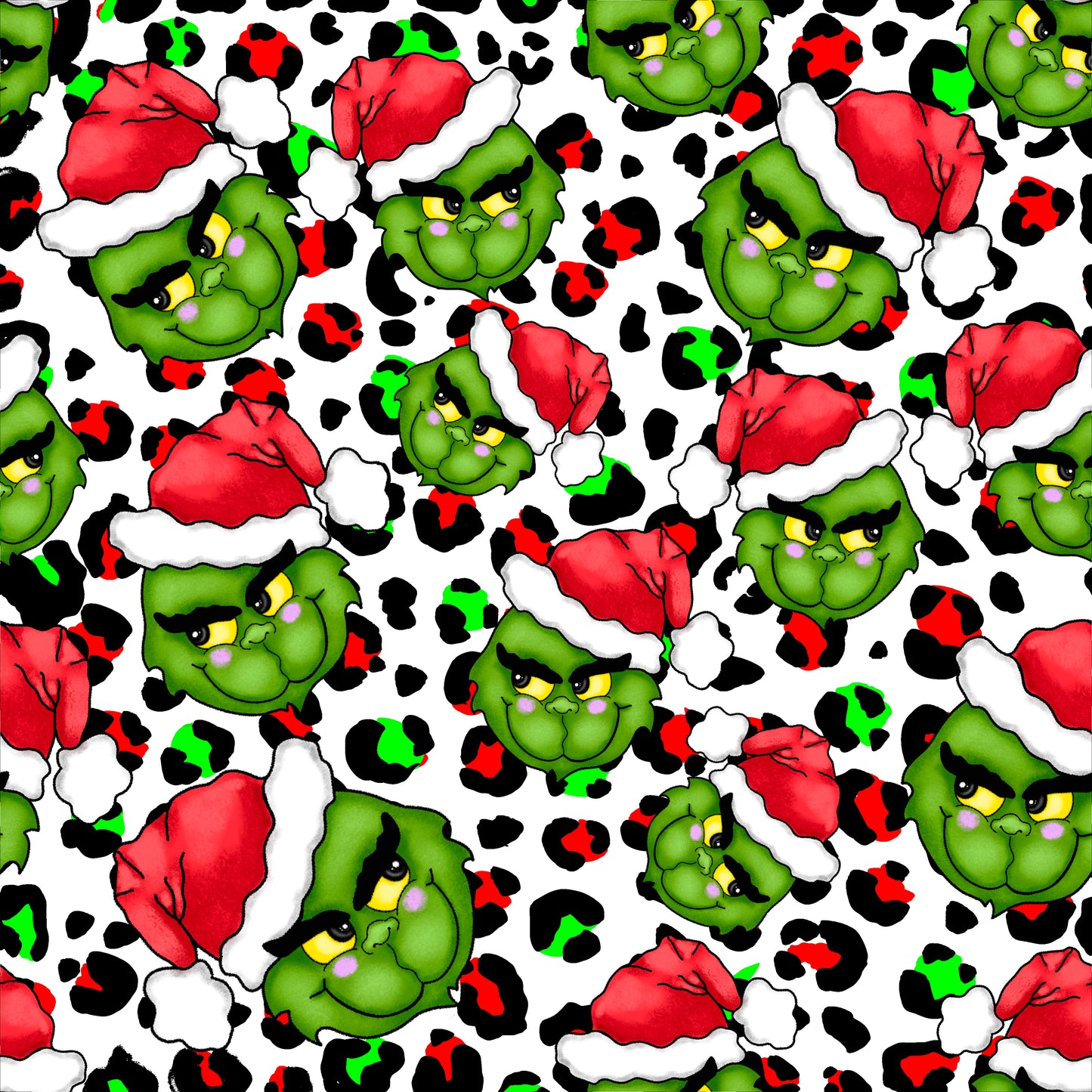 Mean Green Red Leopard