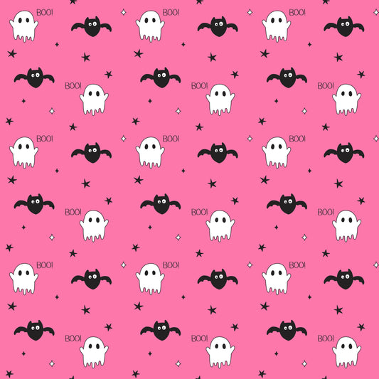 Pink Ghosts and Bats