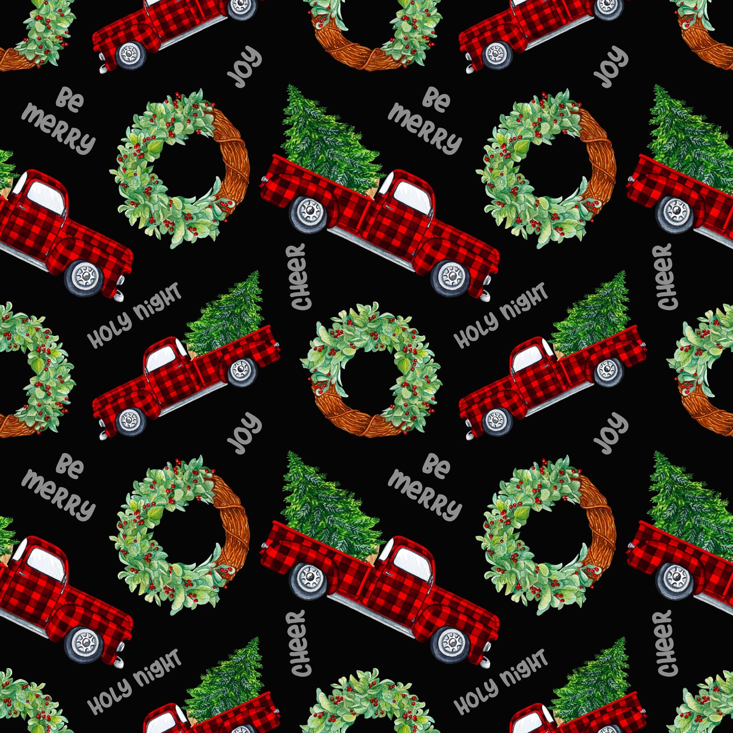 Plaid Truck