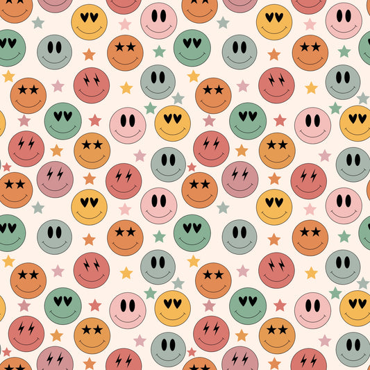 Boho Happy Face