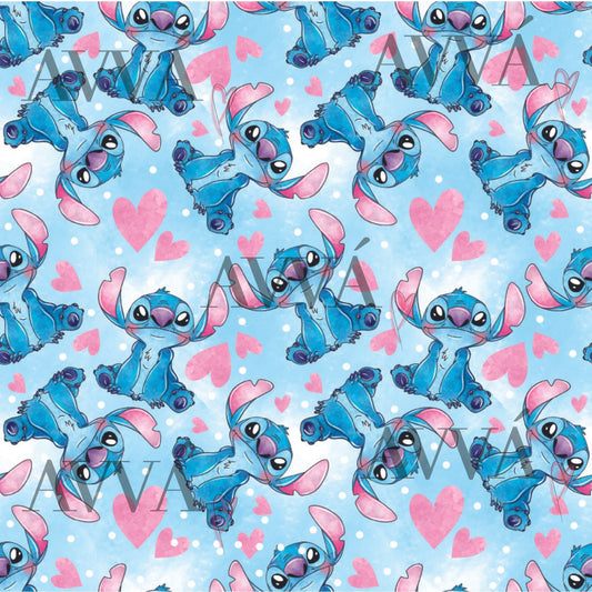 Stitchy Blue