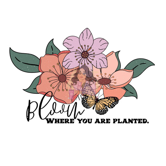 Summer Bloom Decal