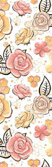 Blush Roses Pen Wrap