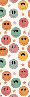 Boho Happy Faces Pen Wrap