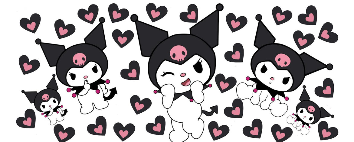 52a - Kuromi Kitty Libbey