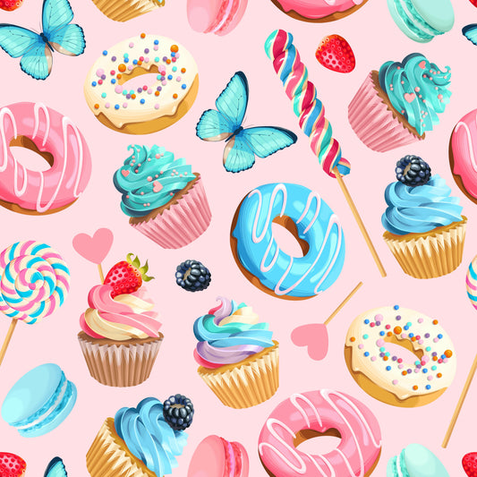 Cupcakes and butterflies
