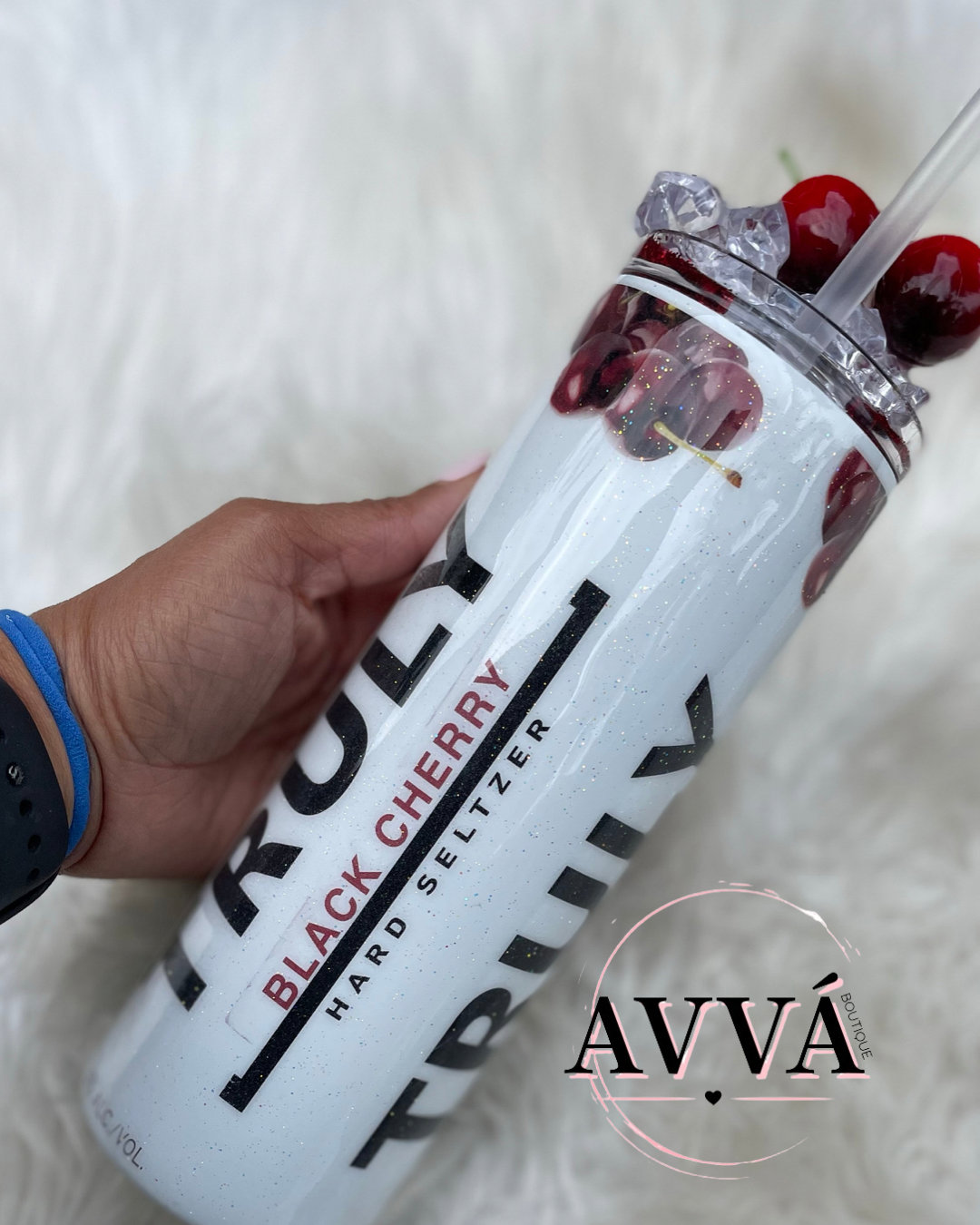 Ice Topper With Cherry