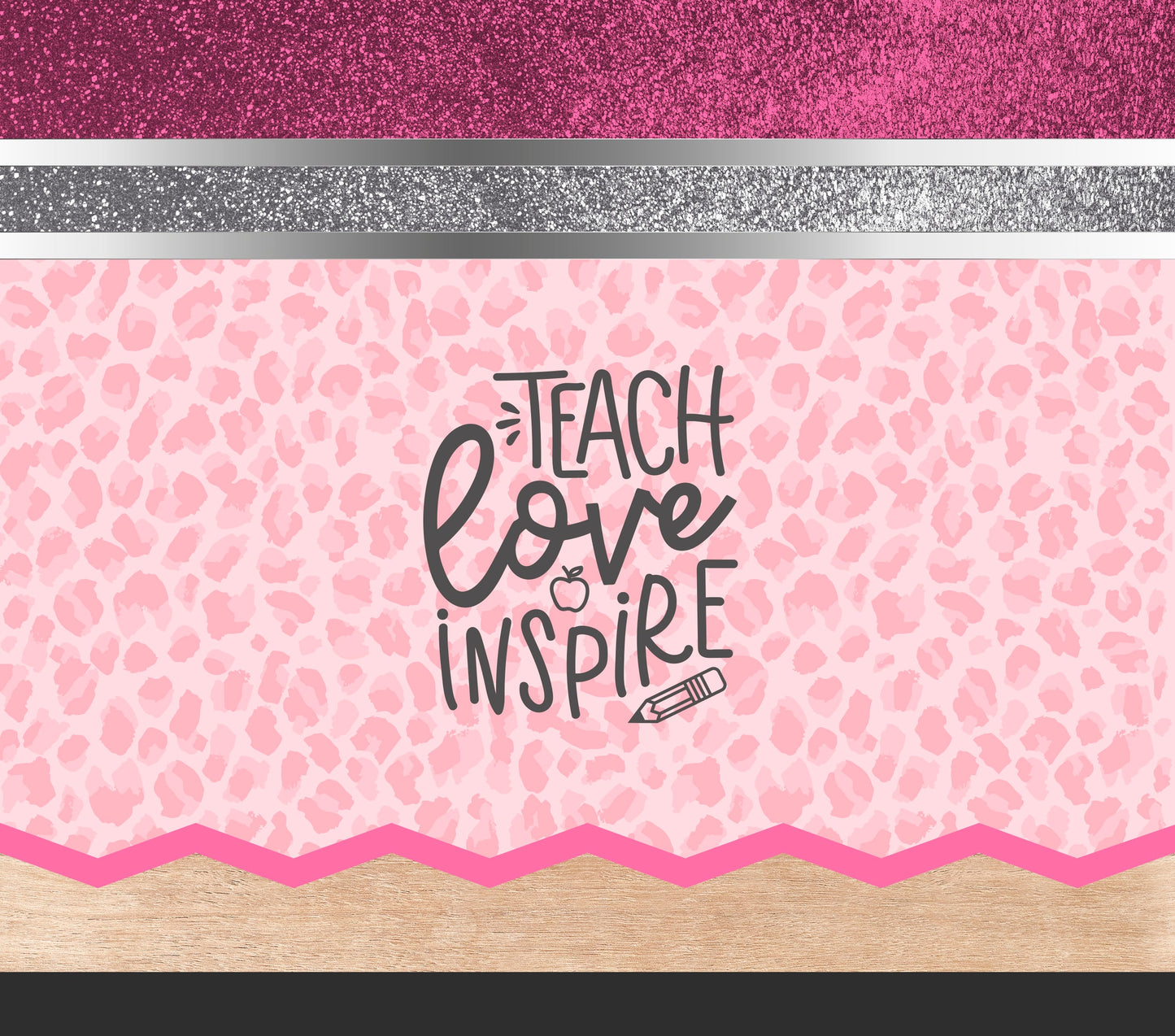 Teach Love Inspire Tumbler Wrap