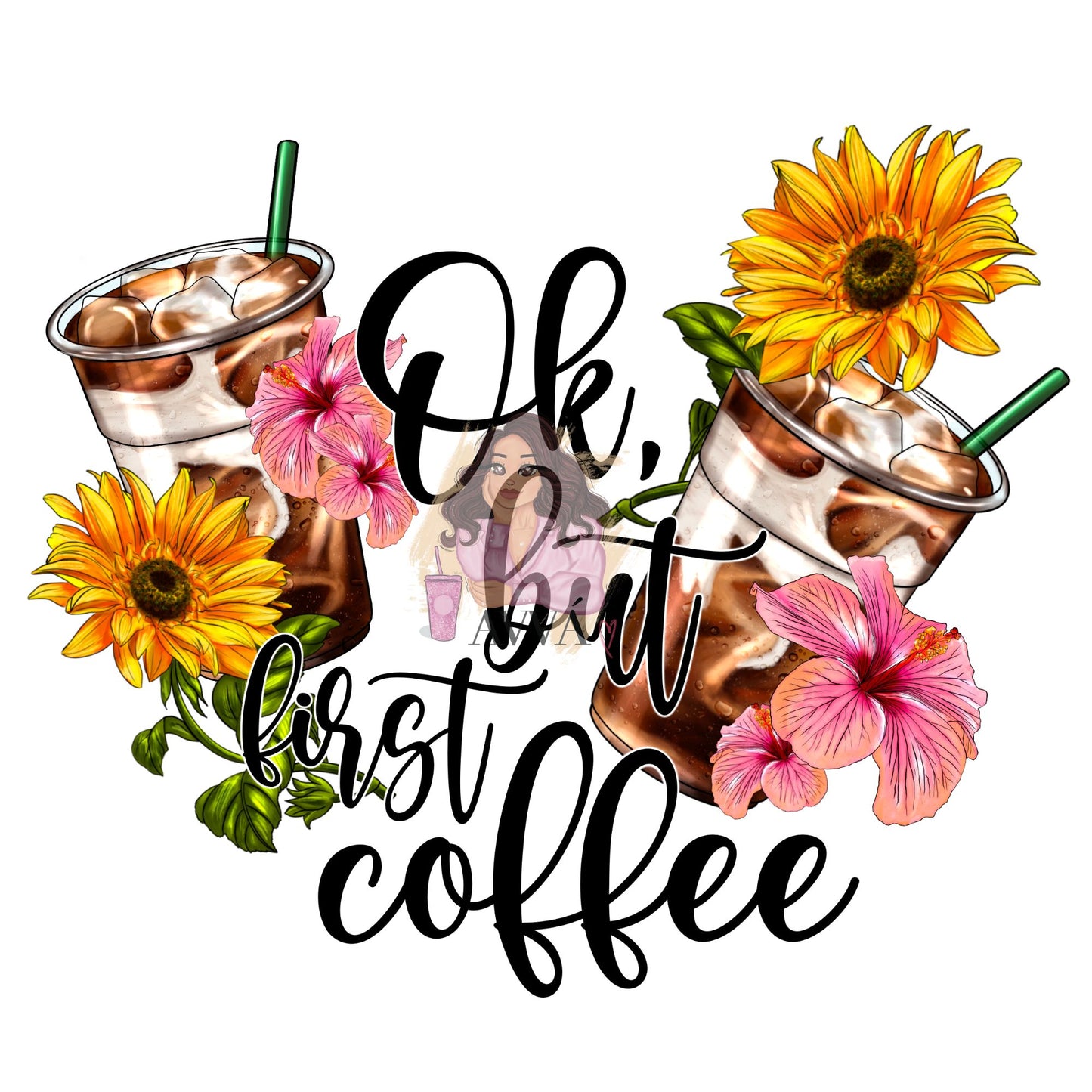 Ok But First Coffee Decal
