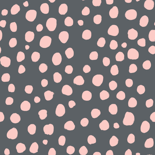 Pink and Gray Cheetah Spots