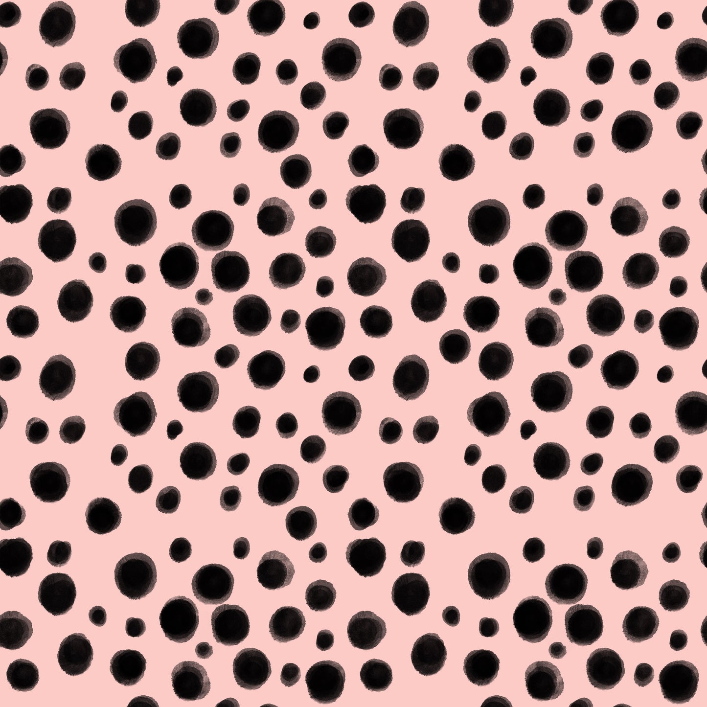 Light Pink and Black Cheetah Spots 1