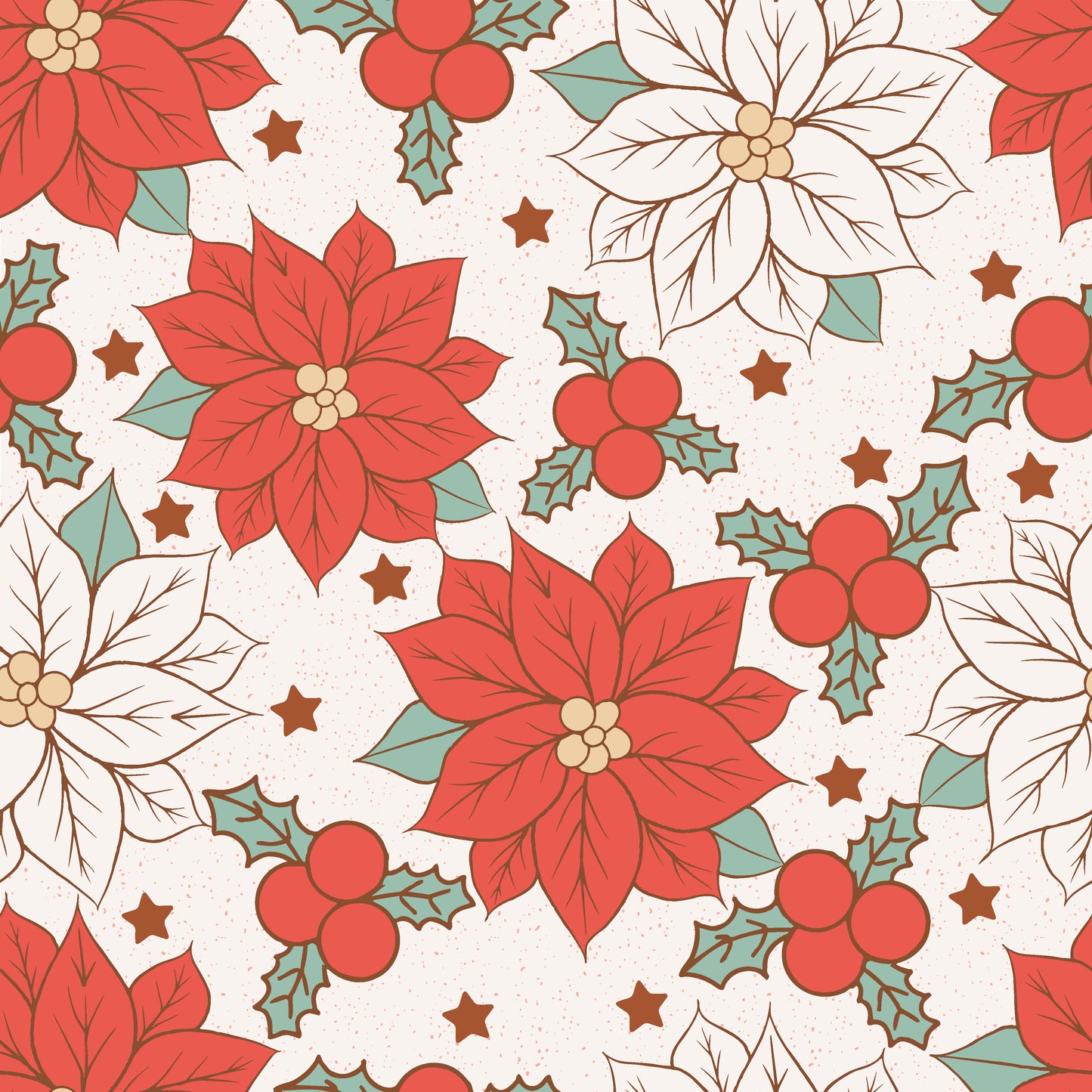 PoinsettiaWhitePattern