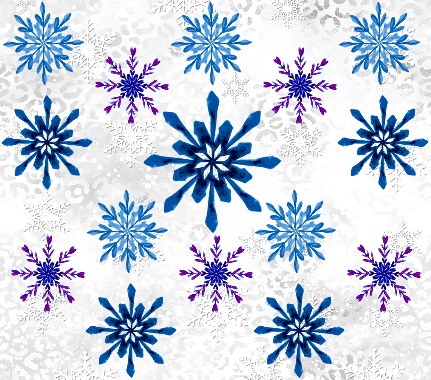 Snowflakes Tumbler Wrap